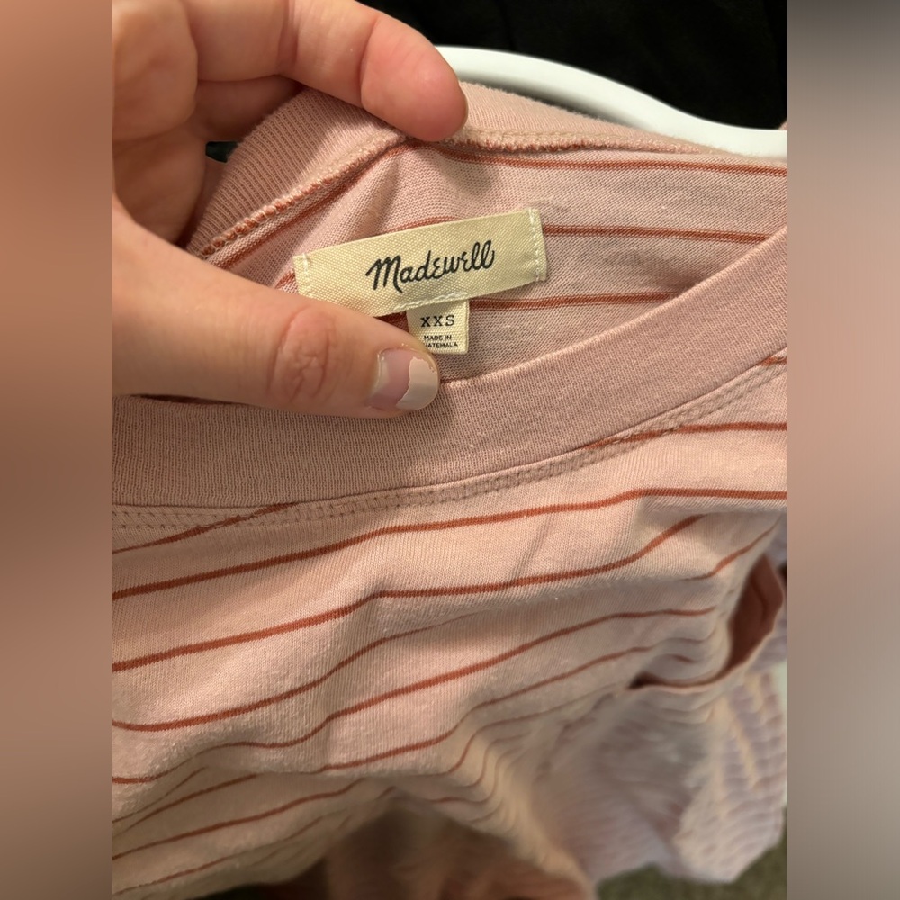 striped Madewell tee